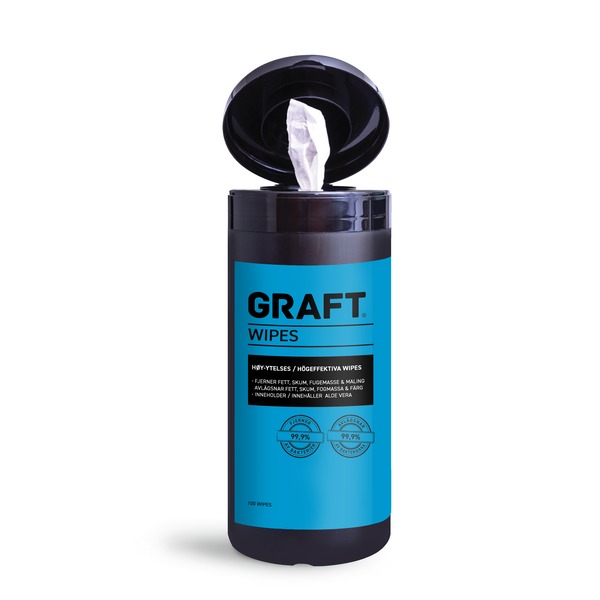 GRAFT VÅTSERVIETTER WIPES