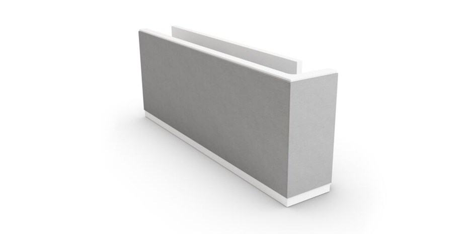 Ringmur RE45 Ytterhjørne (450x256x1350, stk=1,35 LM)
