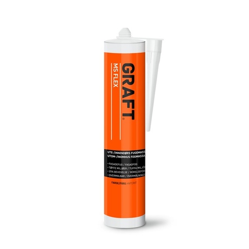 [52580852] GRAFT FUGEMASSE MS FLEX 290ML HVIT